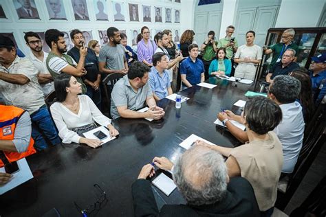 Em Reuni O Prefeitos Em Catende Raquel Lyra Ativa Escrit Rio De