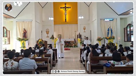 MISA PASKAH SEKAMI Senin 01 April 2024 Gereja Paroki St Petrus