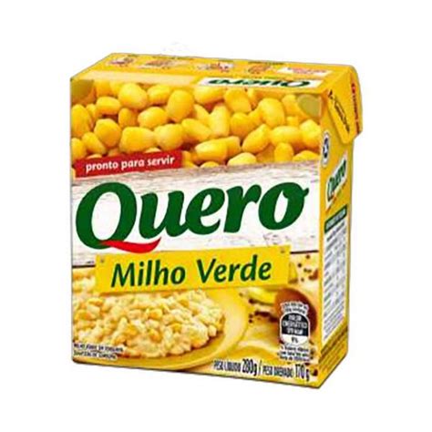 Milho Verde Quero Tp 170g Mercadinho Monteiro