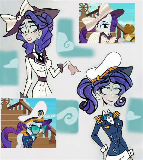 Safe Artist Citi Screencap Rarity Human Ppov Captain