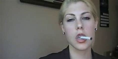 Perfect Blonde Smoking Tnaflix