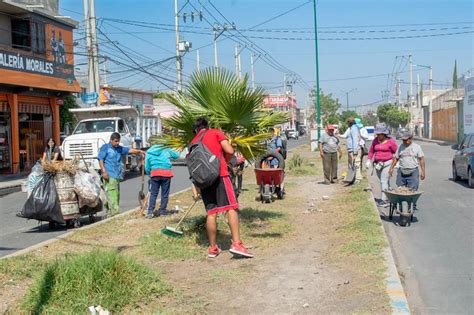 Gobierno De Chimalhuac N Realiza Jornada De Limpieza Sabatina En