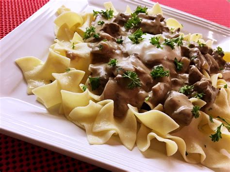 Club Foody Beef Stroganoff Recipe A Delicious Russian Classic