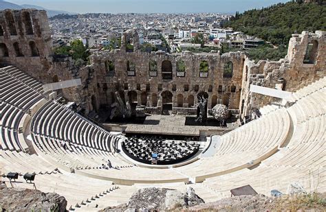 Athens Theatre Of Dionysus Photograph By Ros Drinkwater