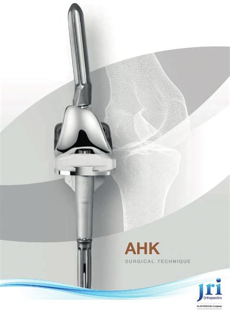 AHK Rotation Hinge Knee JRI Orthopaedics