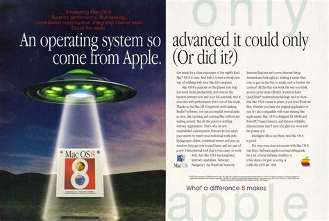 Publicité Mac Os 8 Les Trésors De Laventure Apple