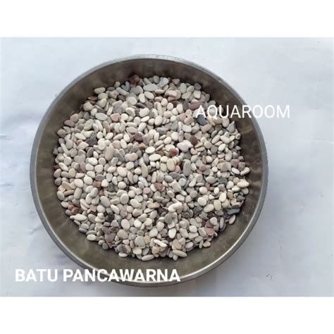 Jual Batu Pancawarna Hiasan Aquarium Dan Aquascape Kg Shopee Indonesia