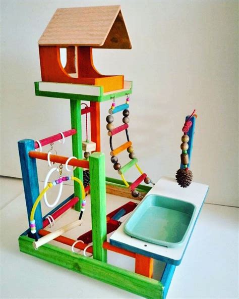 Playground Calopsitas Parquinho Brinquedo Papagaio Aves Parcelamento