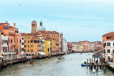 Premium Photo | Venice ponte degli scalzi view on the grand canal