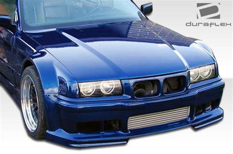 Duraflex Gt500 Wide Body Front Bumper Body Kit For 92 98 Bmw Series E36 2dr