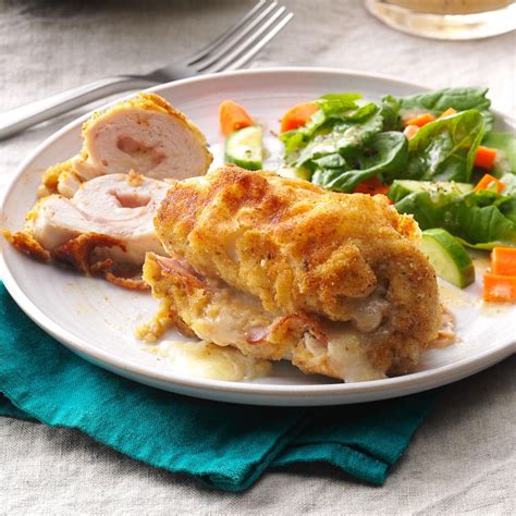 Golden Chicken Cordon Bleu Recipe How To Make It