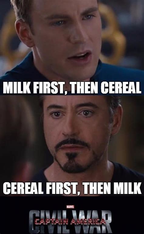 Civil War | Cereal or Milk First Debate | Know Your Meme