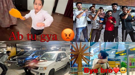 Car Ke Piche Hui Ladai Yuvi Ko Fek Ke Mara 🤺⚔️ Mamu Ke Jane Par