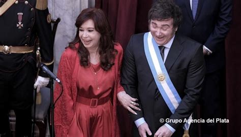 Cristina Le Tom Juramento A Milei Y Alberto Fern Ndez Fue El Encargado