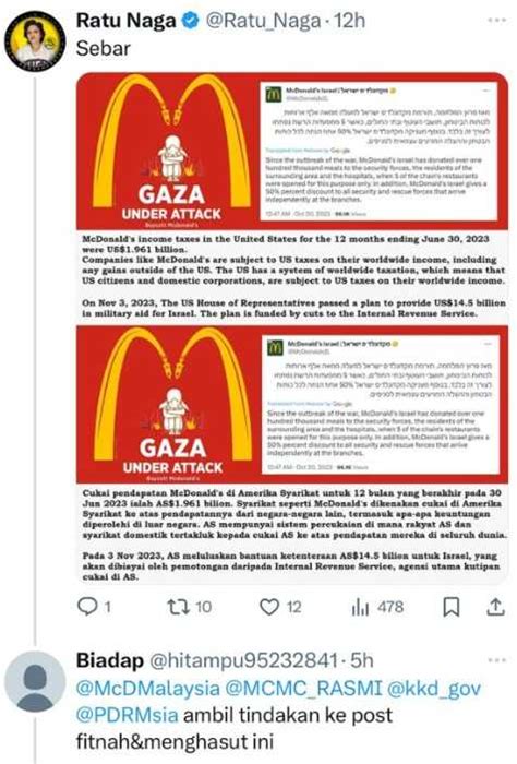 McDonald's turns to Sedition Act as boycott bites despite PR campaigns ...