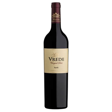 VREDE Vineyard Select Syrah - Vin de Classique - Each wine a voyage of discovery