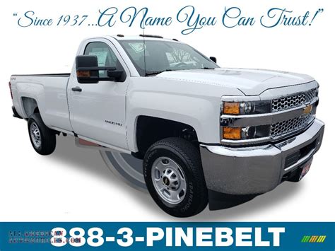 2019 Chevrolet Silverado 2500hd Work Truck Regular Cab 4wd In Summit