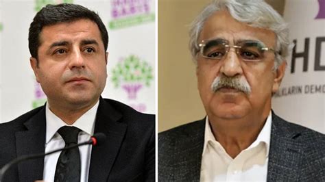 Hdp E Genel Ba Kan Sancar Selahattin Demirta Ile Fikir