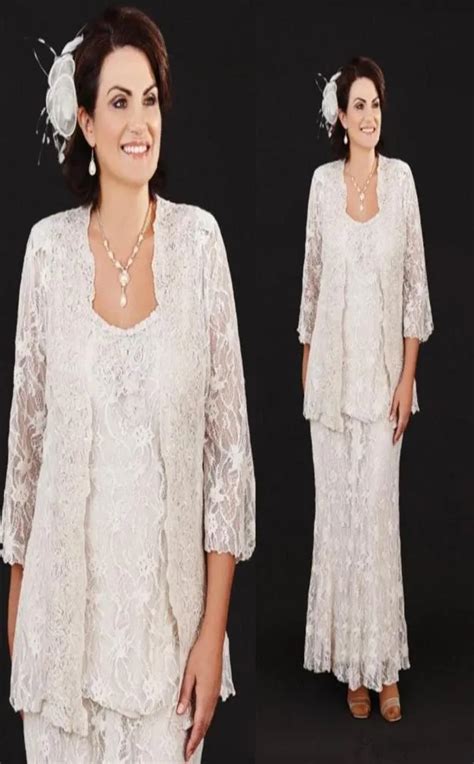 Ann Balon Vintage Lace Tealength Mother Of The Bride Dresses Modest