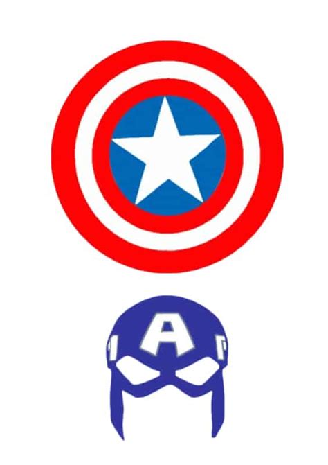 Printable Captain America Mask At Vanrachelblog Blog