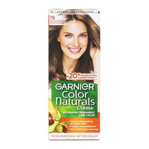 Garnier Colour Naturals Creme Nourishing Permanent Hair Colour Nude Dark Blonde Ml