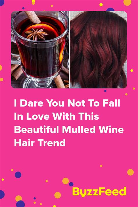 Mulled Wine Is The Latest Hair Trend And Its As Pretty As It Sounds