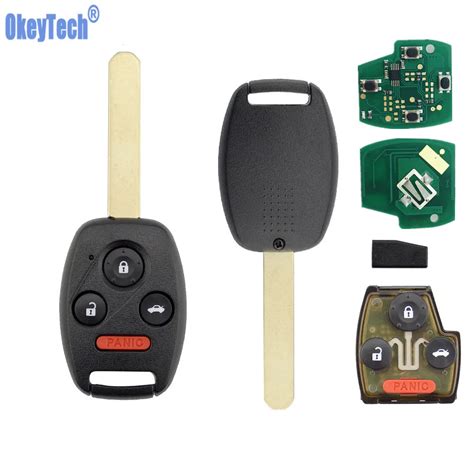 Okeytech Remote Control Car Key Id Chip Buttons Mhz For