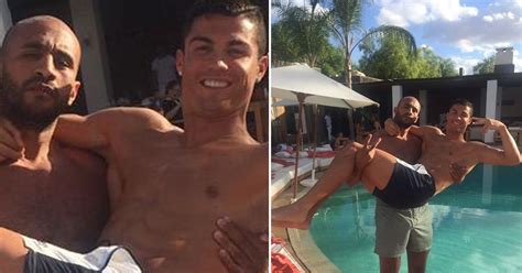 Cristiano Ronaldo Defended By Moroccan Kickboxer Also Cradled In His