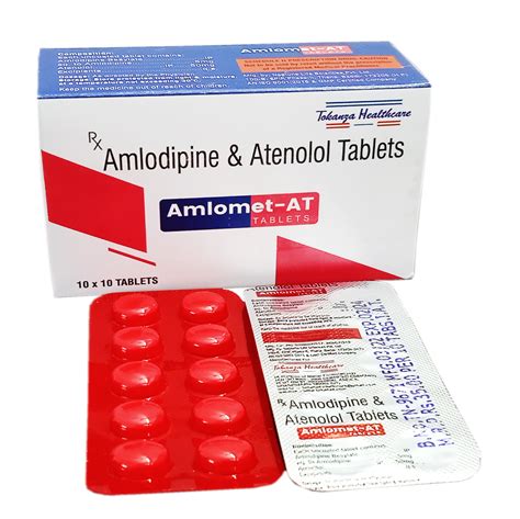 Atenolol And Amlodipine Tablets For Hospital Packaging Type Alu Alu