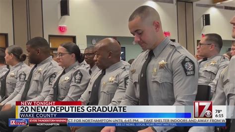 20 New Deputy Graduates In Wake County YouTube