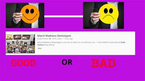 Dude Perfect March Madness Stereotypes Reaction YouTube