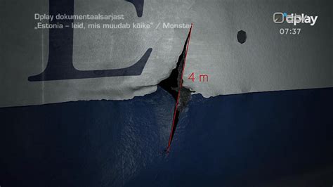 MS Estonia wreck preliminary investigation identified deformations in ...