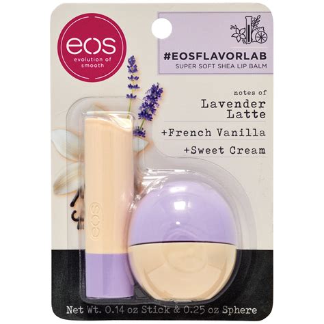 Eos Lavender Latte French Vanilla Sweet Cream Lip Balm Shop Lip