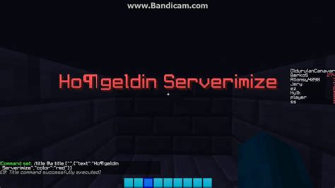 Minecraft Tabelaya Yazı Yazma YouTube