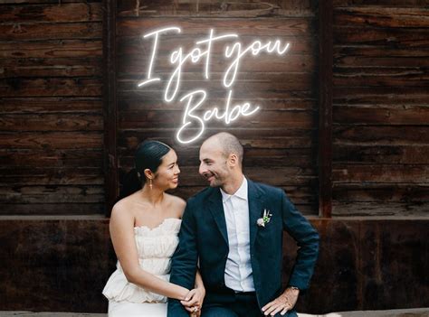 I Got You Babe Neon Sign I Got You Babe Led Sign Wedding Neon Sign Babe Neon Sign Wedding