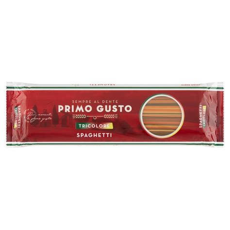 Primo Gusto Tricolore Makaron spaghetti 500 g Torimpex Toruń