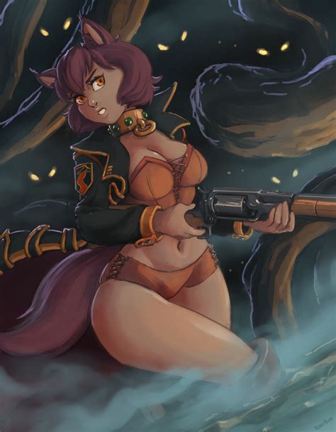 Illacrimo Ash On The Hunt By RoxyRex Hentai Foundry