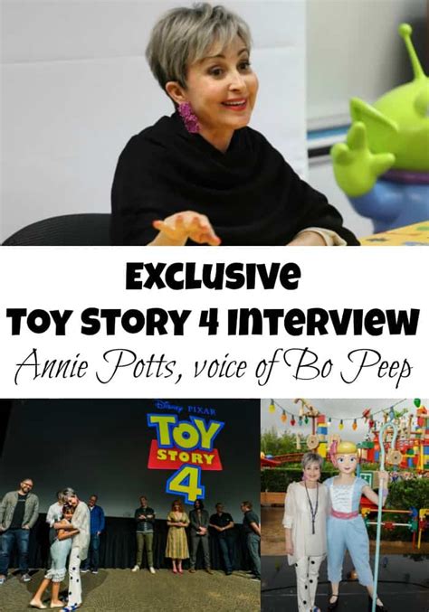 Exclusive Toy Story 4 Interview with Annie Potts - 4 Hats and Frugal