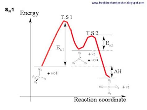 Energy Profile Diagram Of Sn1 Reaction