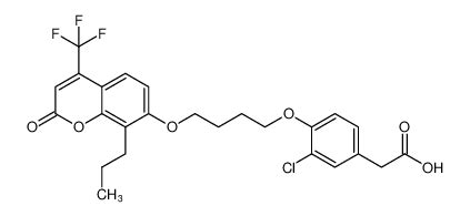 Ácido 2 3 cloro 4 4 2 oxo 8 propil 4 trifluorometil 2H