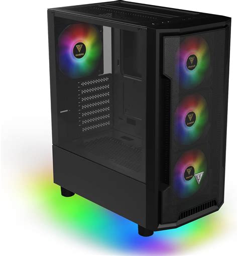 Gamdias Atx Mid Tower Argb Gaming Computer Pc Case With Side Tempered