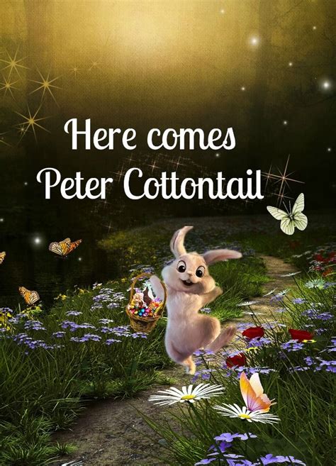 Peter Cottontail quote Easter Projects, Craft Projects, Easter Bunny ...