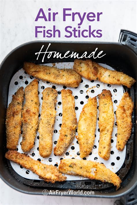 Air Fryer Fish Sticks Recipe Crispy In 20 Min Air Fryer World