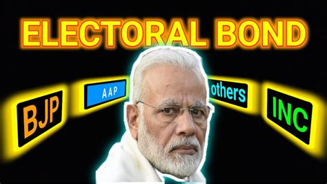 Electoral Bondthe Biggest Scam Youtube