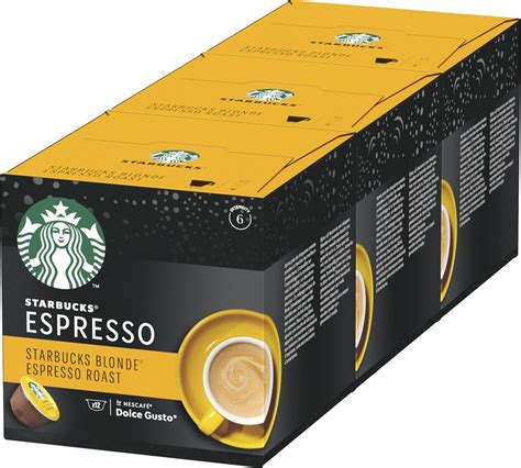 Starbucks By Dolce Gusto Blonde Espresso Roast Capsules Koffiecups