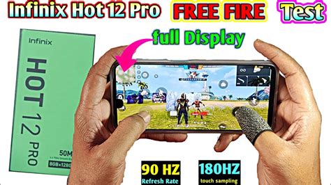 Infinix Hot Pro Free Fire Gameplay Heating Battery Drain Test