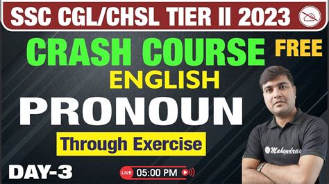 Pronoun For SSC CGL CHSL Tier 2 2023 Free English Crash Course For