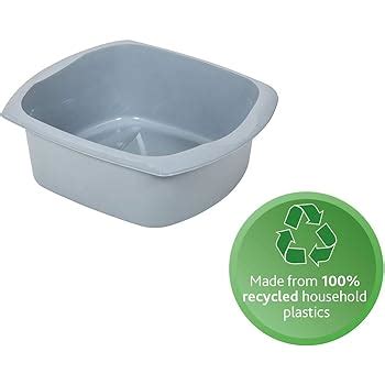 Addis Eco Made From Recycled Plastic Washing Up Bowl With Twin