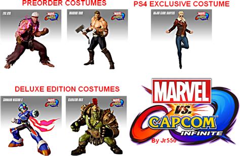 Download Región Marvel Vs Capcom Infinite Deluxe Edition Png