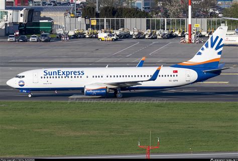 Tc Spn Sunexpress Boeing Kv Wl Photo By Rafal Kukowski Id